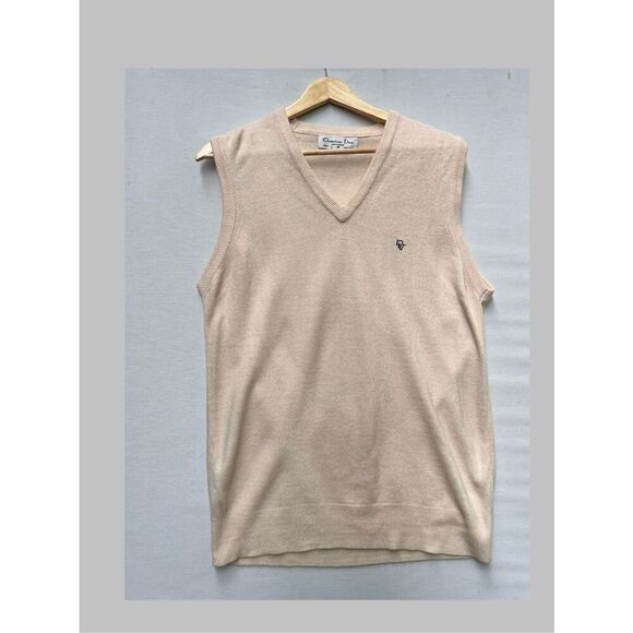Christian  Dior Vintage Sweater Vest size   M - Picture 1 of 7